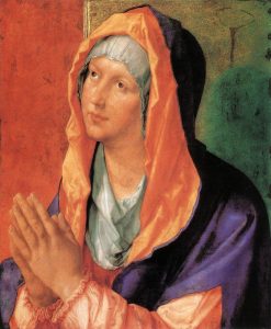 Albrecht Durer The Virgin Mary in Prayer
