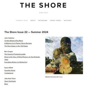 The Shore issue 22 cover image