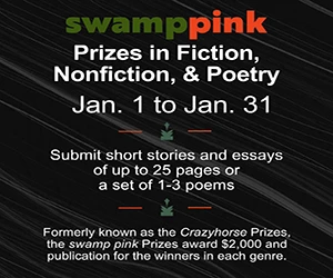 2025 swamp pink Prizes banner ad